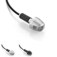 Blinkr SGUARDO do řidítek, LED, E-mark (1ks) černá